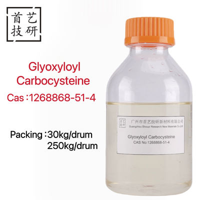 Glyoxyloyl Carbocysteine PROLISS Cas n. 1268868-51-4 Olio per capelli brasiliano Riccioli per capelli dritti