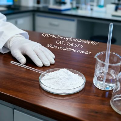 Cisteamina HCL altamente efficace per lo stoccaggio di alta qualità Conservare in un luogo fresco Numero CAS 156-57-0