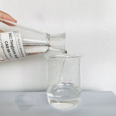 Acido tioglicolico incolore 99% che rompe i legami disolfurici può rendere i capelli morbidi