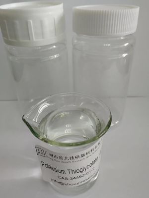 Agente riducente Acido tioglicolico nei cosmetici Formula C2H4K2O4S