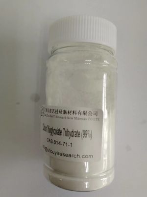 Polvere bianca Calcio tioglicolo triidrato Composto inorganico