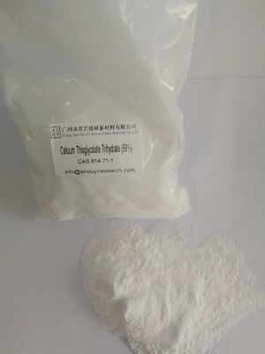 Materiali chimici grezzi di tioglicolo di calcio pH 6,5-7,5 CAS 814-71-1