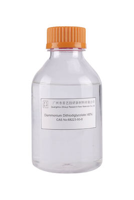 Incolore a verde chiaro Odore diammonio di diotiodiglicolo 45% Soluzione per la ricerca di laboratorio CAS 68223-93-8