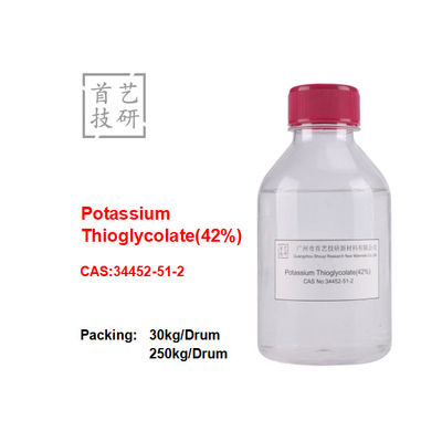 Tioglicolo di potassio 42% per la conservazione CAS n. 34452-51-2 > 300 °C