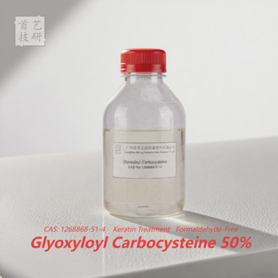 Glyoxyloyl Carbocysteine 50% per raddrizzare i capelli Densità 1,27-1,37 g/ml Formula professionale per raddrizzare i capelli