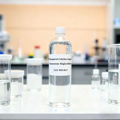 Liquido trasparente incolore tioglicolato di ammonio 59% per le esigenze del cliente CAS 54421-46-5