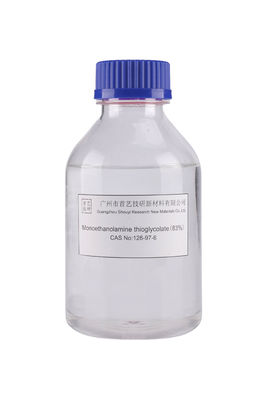 Odore caratteristico Monoetanolammina tioglicolata liquido con formula molecolare C4H11NO3S